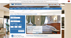 Desktop Screenshot of hotelmirage-milano.com